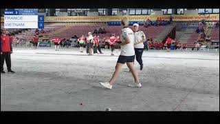 Women amp Junior Petanque World Championship 2023 I France vs Vietnam [upl. by Metcalf]