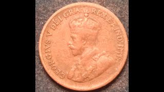 Canada 1929 One Cent Coin [upl. by Eikram801]