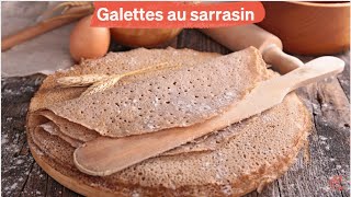 Recette de galettes au sarrasin maison [upl. by Airenahs469]