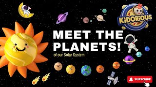 Know Planets In Your Solar System Kids Rhyme  Fun Learning For Kids kidorious nurseryrhymes [upl. by Pacheco186]