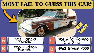 Can You Guess These Vintage Cars with 3 Headlights Only 1 Get All Right RetroQuiz ClassicCars🚗🔥 [upl. by Holcman]