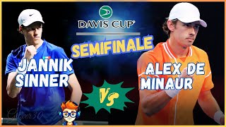 🔴Jannik Sinner Vs Alex de Minaur  Davis Cup 2024 🎾 Tennis live daviscup [upl. by Aramen]