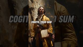 “Cogito ergo sum”  Descartes educational quotes shorts [upl. by Pennington]