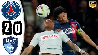 PSG vs Le Havre 33  All Goals amp Highlights  2024 [upl. by Marcos]