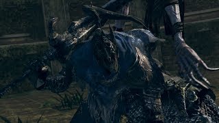 Dark Souls Remastered  Knight Artorias boss fight [upl. by Briant]