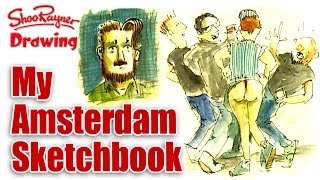 Look Inside My Amsterdam Sketchbook [upl. by Euell]