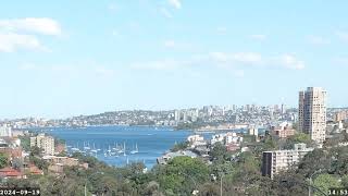 1 day in 5 minutes  Sydney Harbour  Thursday 19 September 2024 [upl. by Ira925]