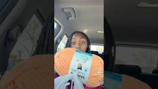 joanns yarn haul starting a crochet business pt4 crochet yarnhaul crochethaul haul shopping [upl. by Soigroeg]