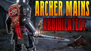 Archer Mains In Chivalry 2 Get DESTROYED [upl. by Aissatan772]