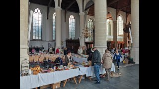 Brandersfeesten 2024 al vanaf 1984 in Schiedam met een mooie rommelmark in de Grote kerk [upl. by Suoicerpal]