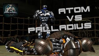 real steel atom full power vs palladius [upl. by Namzaj437]