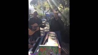 Homeless Man Plays Piano Beautifully With Friends Sarasota FL ORIGINAL [upl. by Eshelman637]