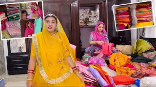 How I Organise my Rajputi Dresses in Almirah  Nitu Rajawat [upl. by Utter]