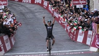 Michał Kwiatkowski Strade Bianche 2017 WIN Comeback HD [upl. by Oiceladni]