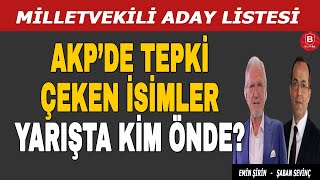 Milletvekili Aday Listesi AKPde Tepki Çeken İsimler  Emin Şirin ve Şaban Sevinç [upl. by Athena]