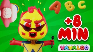 Learn the ABC with ToomToom KupKup LooLoo amp VaVa  MORE Vavaloo Kids Songs [upl. by Arakal]