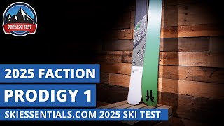 2025 Faction Prodigy 1  SkiEssentialscom Ski Test Review [upl. by Ecinrahs513]