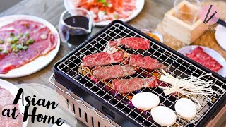 How to Yakiniku at Home Japanese Style Korean BBQ [upl. by Yesrod]