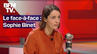 Fonctionnaires JO de ParisLinterview de Sophie Binet secrétaire générale de la CGT [upl. by Chase]