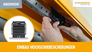 Einbau OCTOCLICK Hochschiebesicherung 3TMOTORS [upl. by Sigfried376]