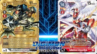 Digimon Card Game Gameplay  Machine vs Gallantmon BT15 [upl. by Satsoc]