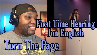 Jon English  Turn The Page  Live  Reaction [upl. by Marijo]