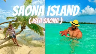 SAONA ISLAND ISLA SAONA FULL ISLAND TOUR CATAMARAN PARTY BOAT amp NATURAL POOL DOMINICAN REPUBLIC [upl. by Jacinta]