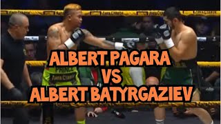 Albert Pagara Vs Albert Batyrgaziev Full fight highlights [upl. by Adnohryt]