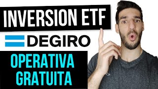 👉 CÓMO INVERTIR en ETF con DEGIRO ✅ EXPLICACIÓN EN DETALLE Y CON EJEMPLO PRÁCTICO [upl. by Laurel785]