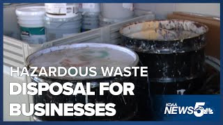 Small businesses now have a new option to dispose of hazardous waste [upl. by Charil]