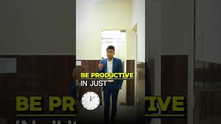 3 Productivity Hacks in 60 seconds🎯👇 Nishant Garg  success ceo productivity hacks [upl. by Aerdnat]