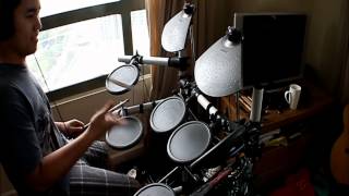 Netral  Garuda Di Dadaku Drum Cover redo [upl. by Arlyn]