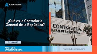 ¿Qué es la Contraloría General de la República [upl. by Patten559]