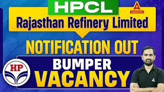 HRRL RECRUITMENT 2024  HPCL Rajasthan Refinery Recruitment 2024  HPCL Notification 2024 Out 🔥 [upl. by Anner]