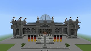 reichstag in minecraft [upl. by Novel]