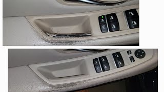 How to replace BMW 5 Series inner door handle F10 F11 2011 [upl. by Adnal970]