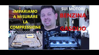 COME MISURARE LA COMPRESSIONE MOTORI [upl. by Ynottirb]