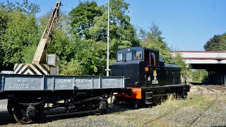 Class 01 11506 shunting Castlecroft  East Lancs Heritage Opens Days Preparations  6th Sept 2024 [upl. by Lelia]