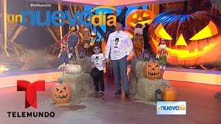 Aprende cómo hacer disfraces originales para Halloween  Un Nuevo Día  Telemundo [upl. by Simona732]