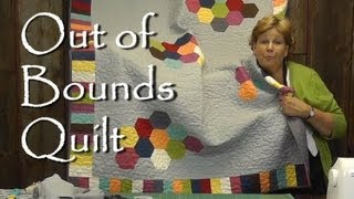 Out of Bounds Quilt  Modern Quilting Project [upl. by Eilrebmik]