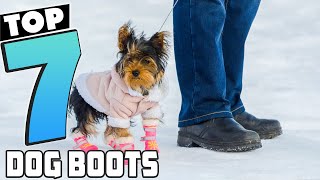 7 Best Dog Boots That Stay On Ultimate Paw Protection [upl. by Ayekin978]