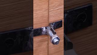 You can also make a door lock easily like this [upl. by Martainn]