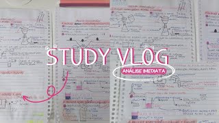 ⚗️¹¹ STUDY VLOG  muitas aulas anotações e estudos [upl. by Rol]