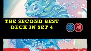 THE SECOND BEST DECK IN SET4  Disney Lorcana l Hardcore Pixelborn [upl. by Twitt873]