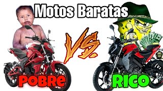 5 Motos Baratas que te harán parecer rico💵 [upl. by Ahtnamys85]