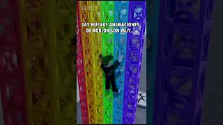 LAS NUEVAS ANIMACIONES DE ROBLOX SON MUY [upl. by Nallac922]