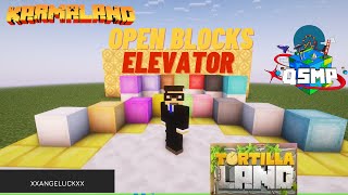 Mods de Minecraft  OpenBlocks Elevator  Mods de karmaland QSMP Tortillaland Part 1 [upl. by Arraeis]