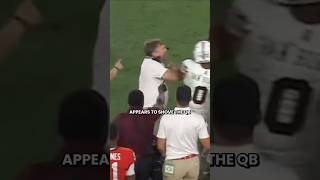 Kirby Smart SHOVES QB 😳 [upl. by Llerrahs482]