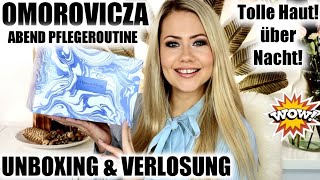 Luxus Hautpflege getestet 🤩 Omorovicza Abend Pflegeroutine  Unboxing amp Verlosung [upl. by Salema]