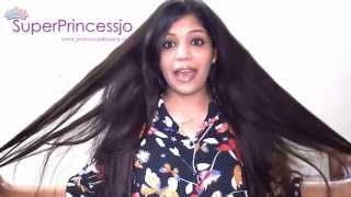 How To Wear Clip In Hair extensions For Thin Hair Tutorial Superprincessjo hair [upl. by Enra]